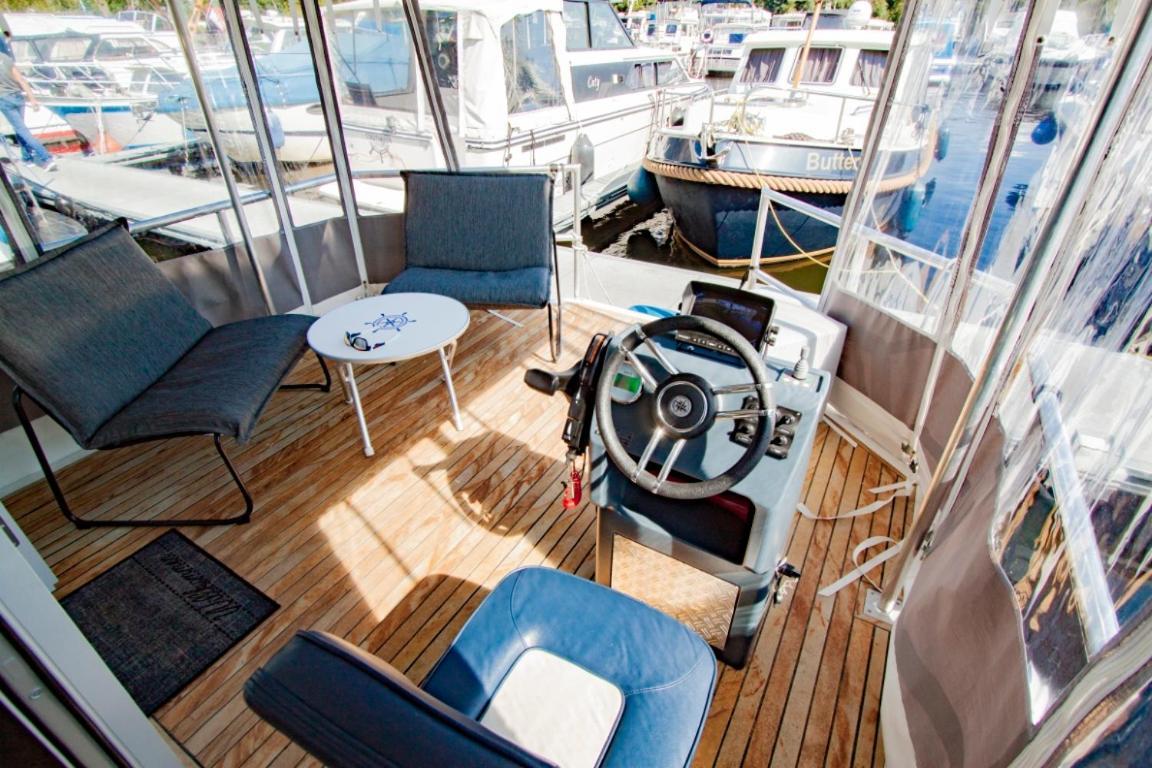 Hausboot Hotel Hennigsdorf Bagian luar foto